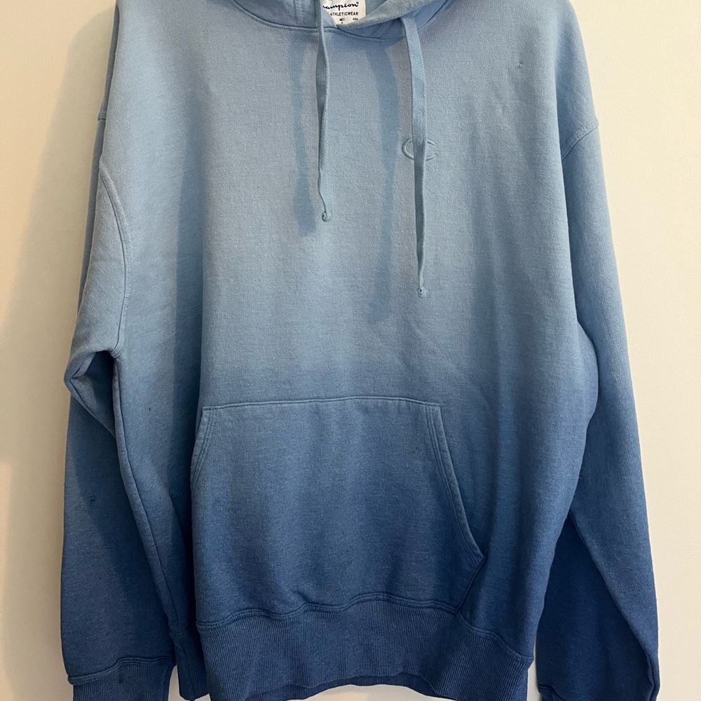 Champion Gradient Blue Hoodie